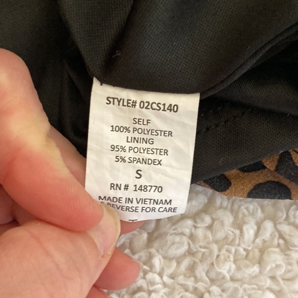 Sienna Sky Leopard Print Skirt - Picture 5 of 5